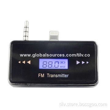 2014 Powerful Mini Car FM Transmitter for iPhone